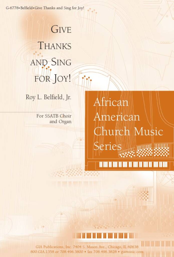 Give Thanks and Sing for Joy